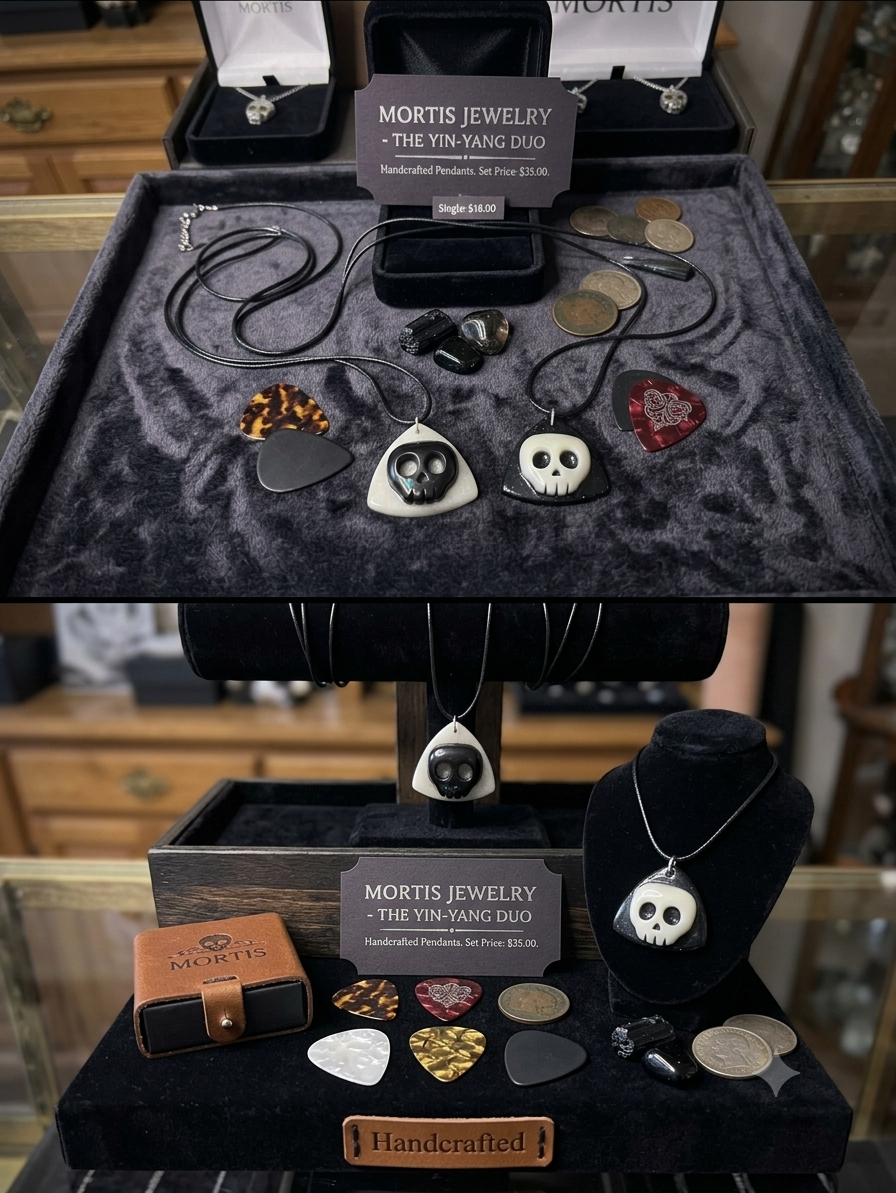 MORTIS Jewelry the YIN and YANG Duo