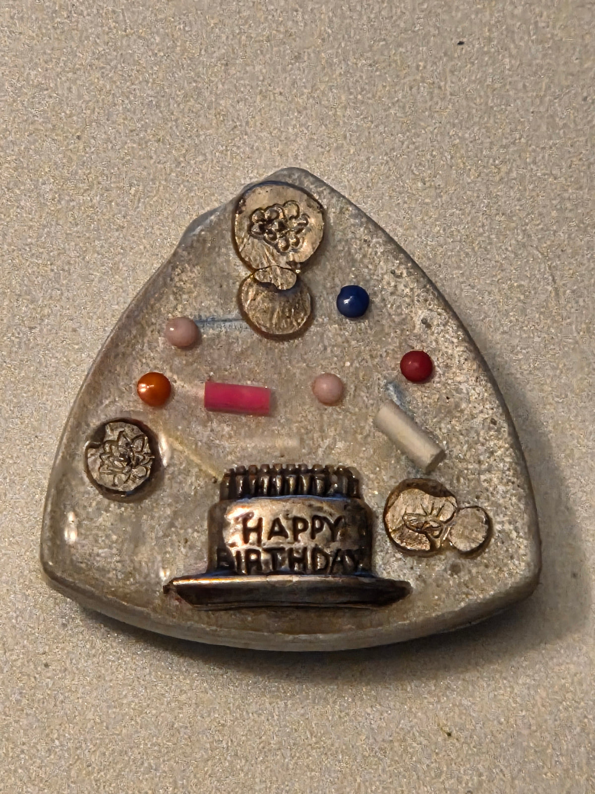 HAPPY "250th" BIRTHDAY Magnetic Charm