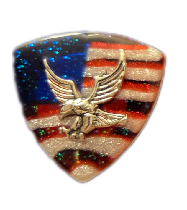 The Screaming Eagle Pride with Pewter Magnetic Charm