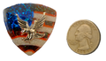 The Screaming Eagle Pride with Pewter Magnetic Charm