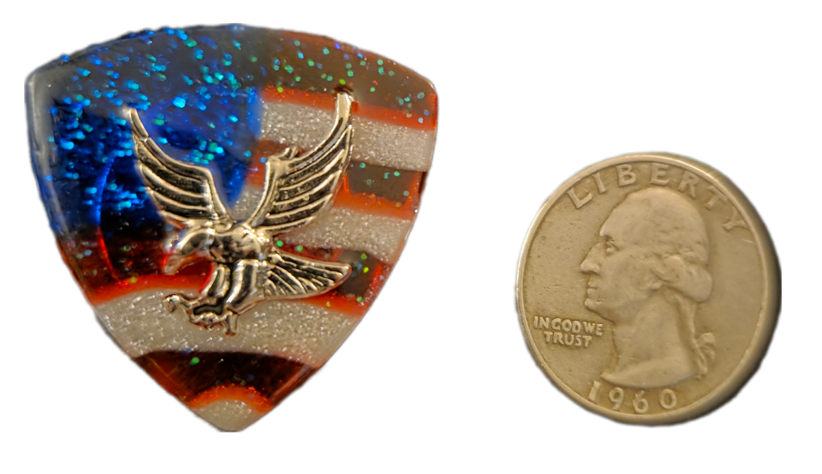 The Screaming Eagle Pride with Pewter Magnetic Charm