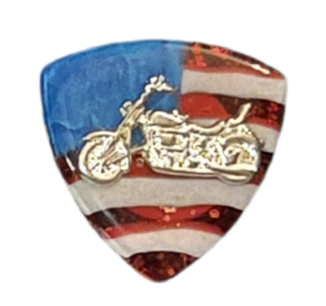 The Pride and Ride for Freedom Magnetic Charm