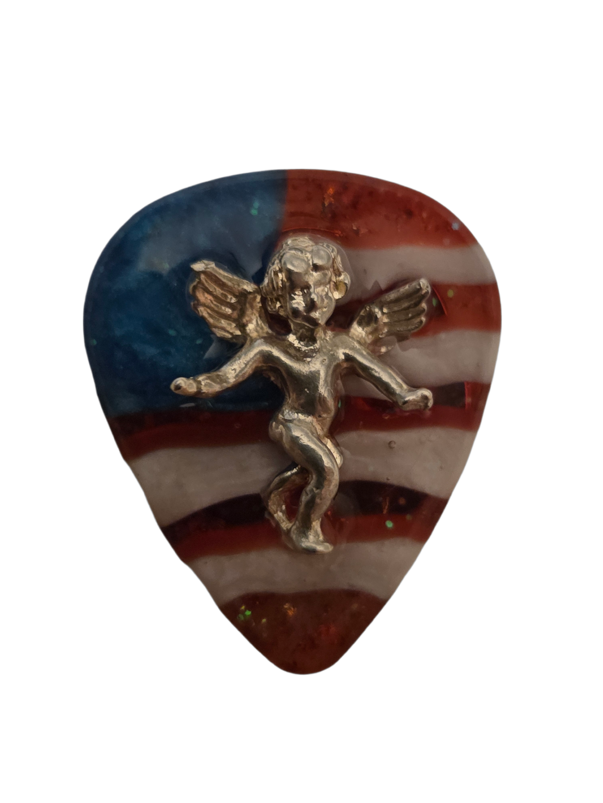 American Pride Angel Magnetic Charm