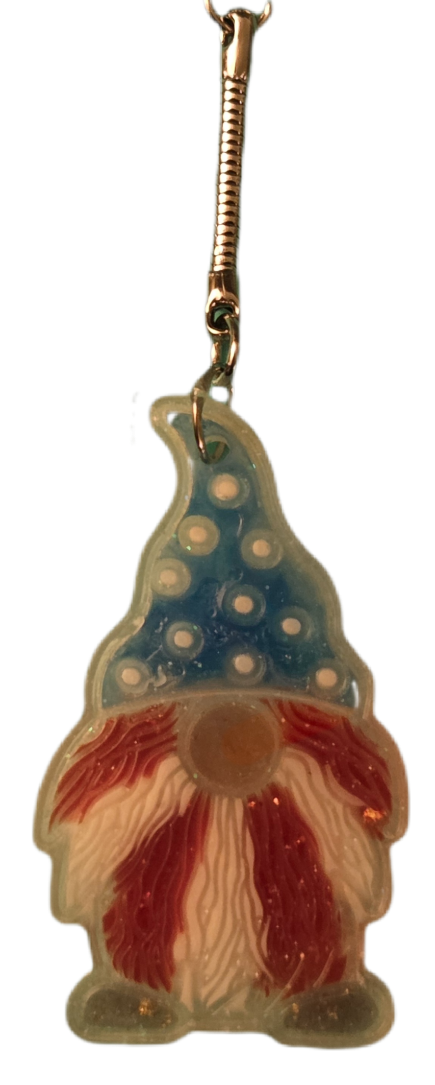 Gnat the Gnome Rear View Mirror Charm