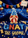 Gnat the Gnome Rear View Mirror Charm